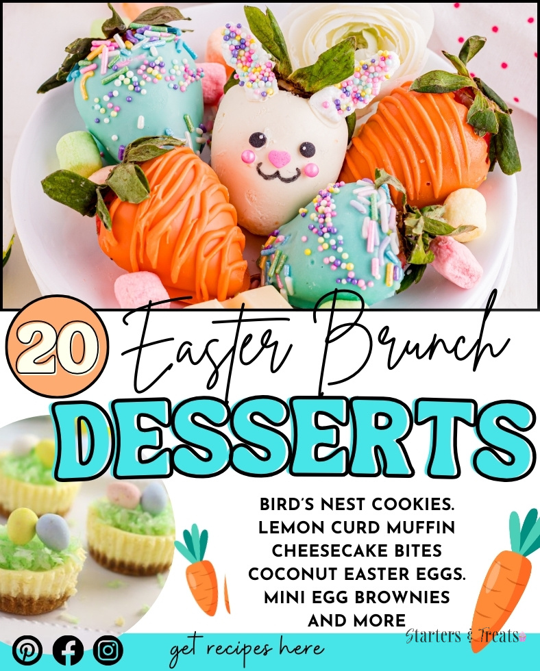 20 Easter Brunch dessert ideas