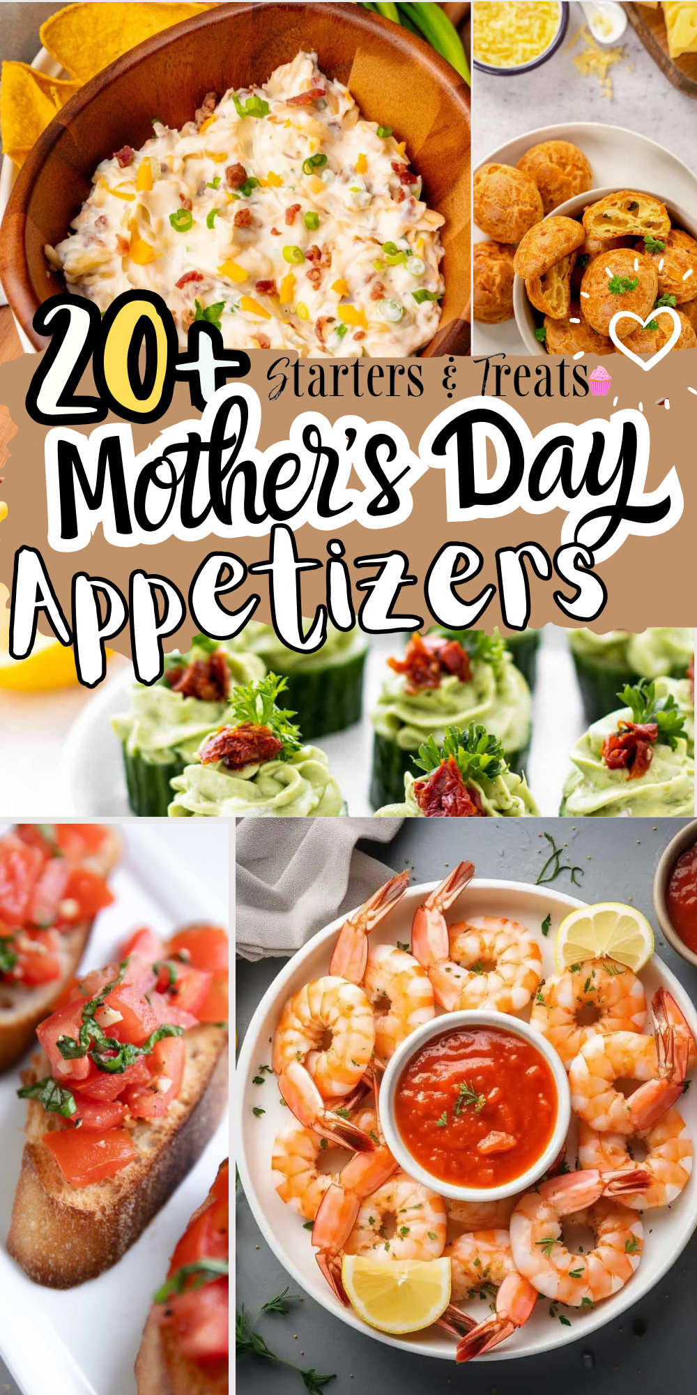 20+ mother's day appetizers