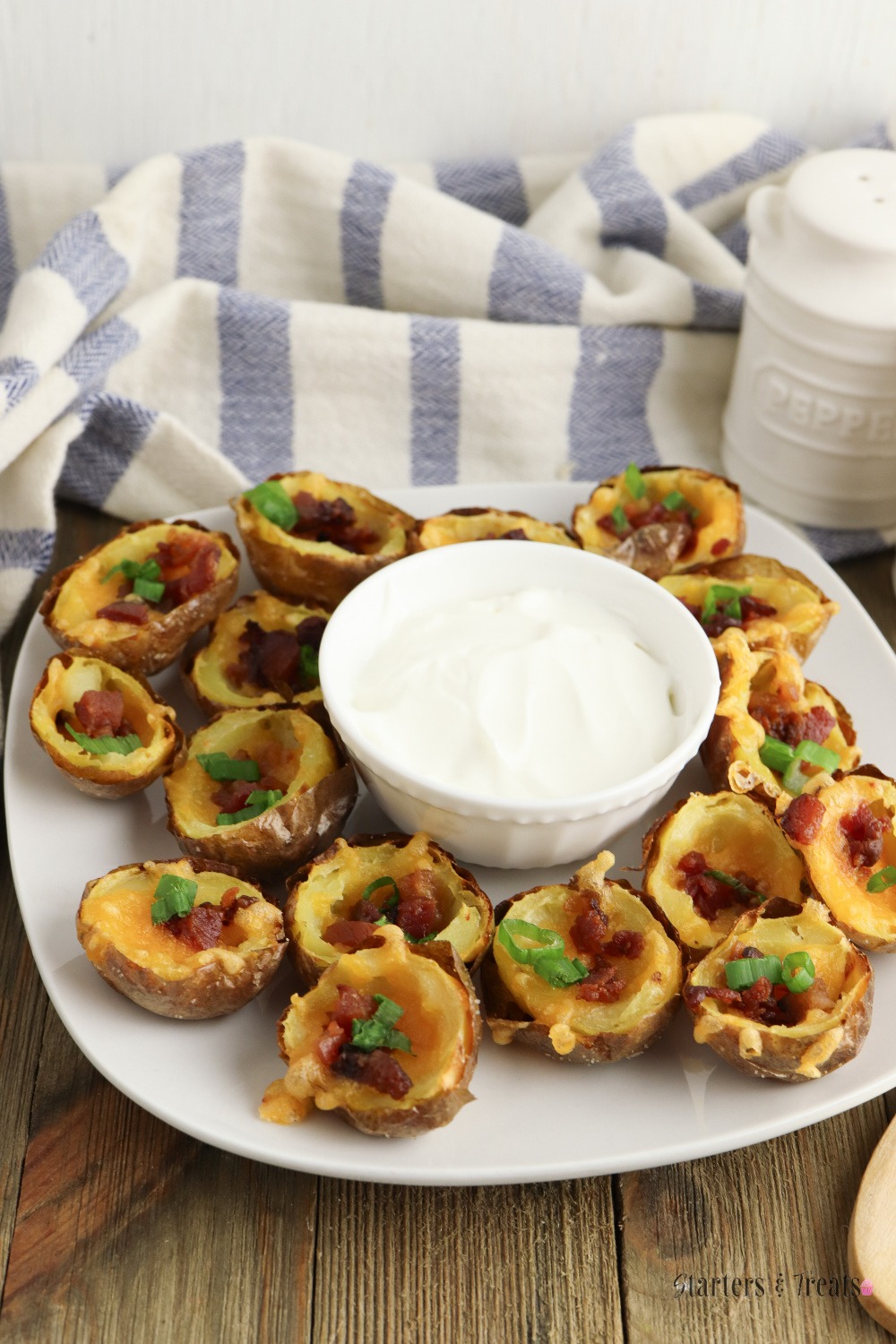 Air Fryer Baby Potato Skins