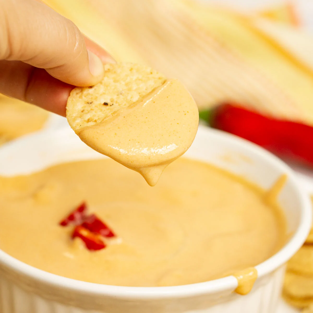 Cottage cheese queso