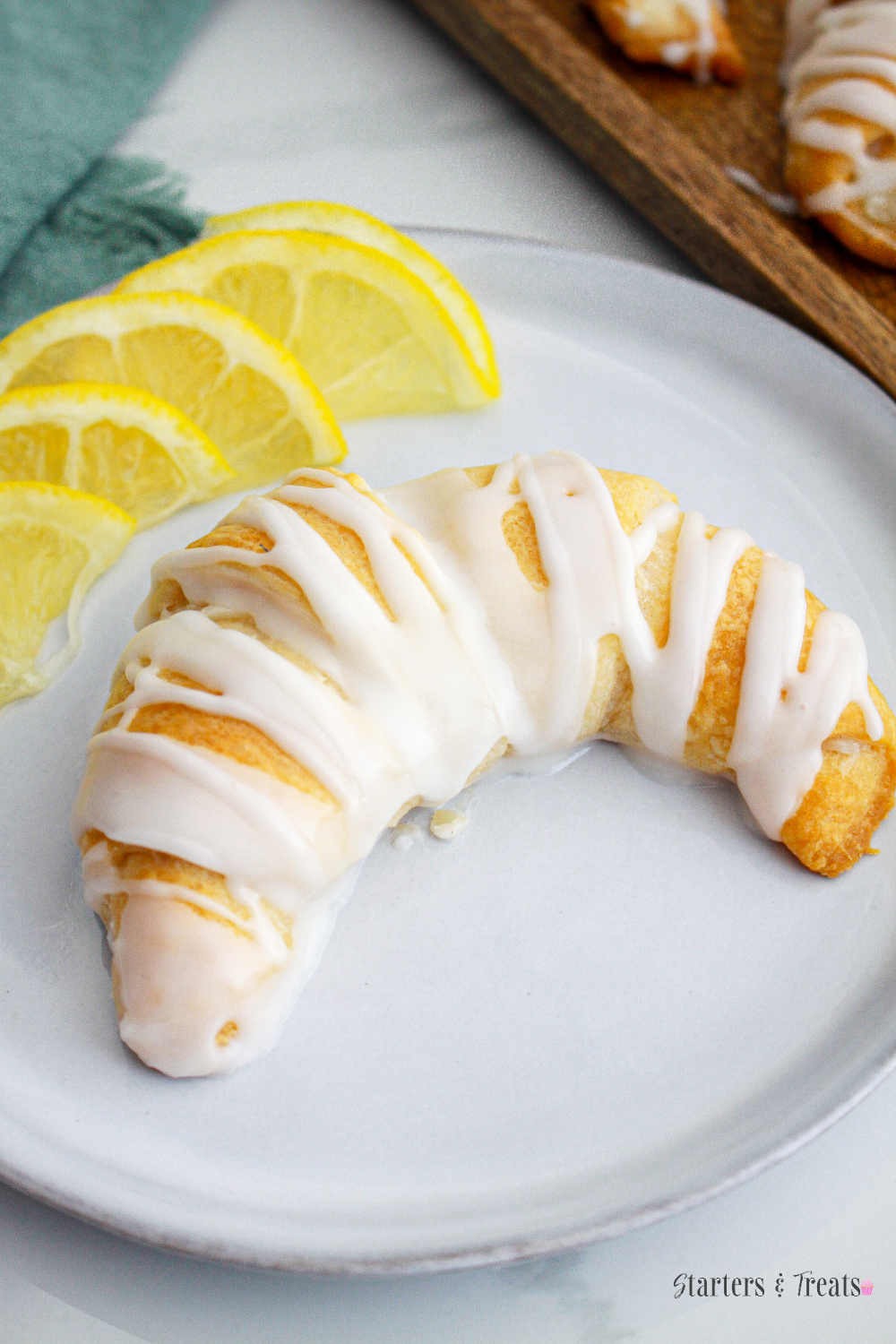Lemon Cheesecake crescent rolls
