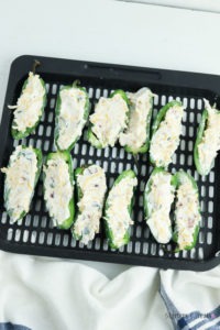 Air Fryer Jalapeno Poppers filling