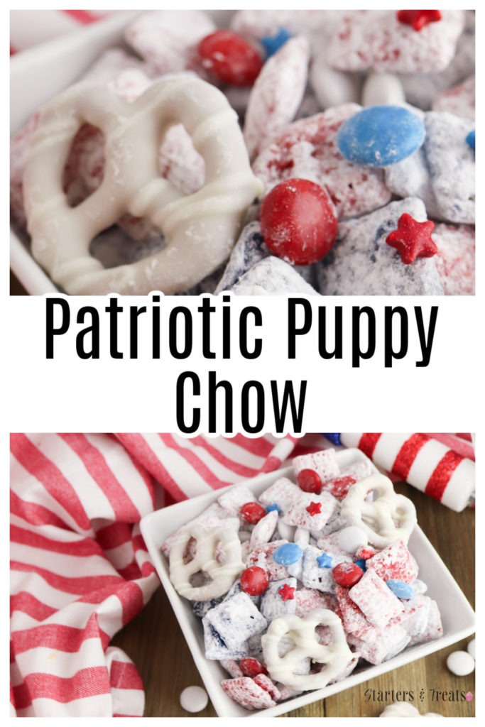 Patriotic Puppy Chow