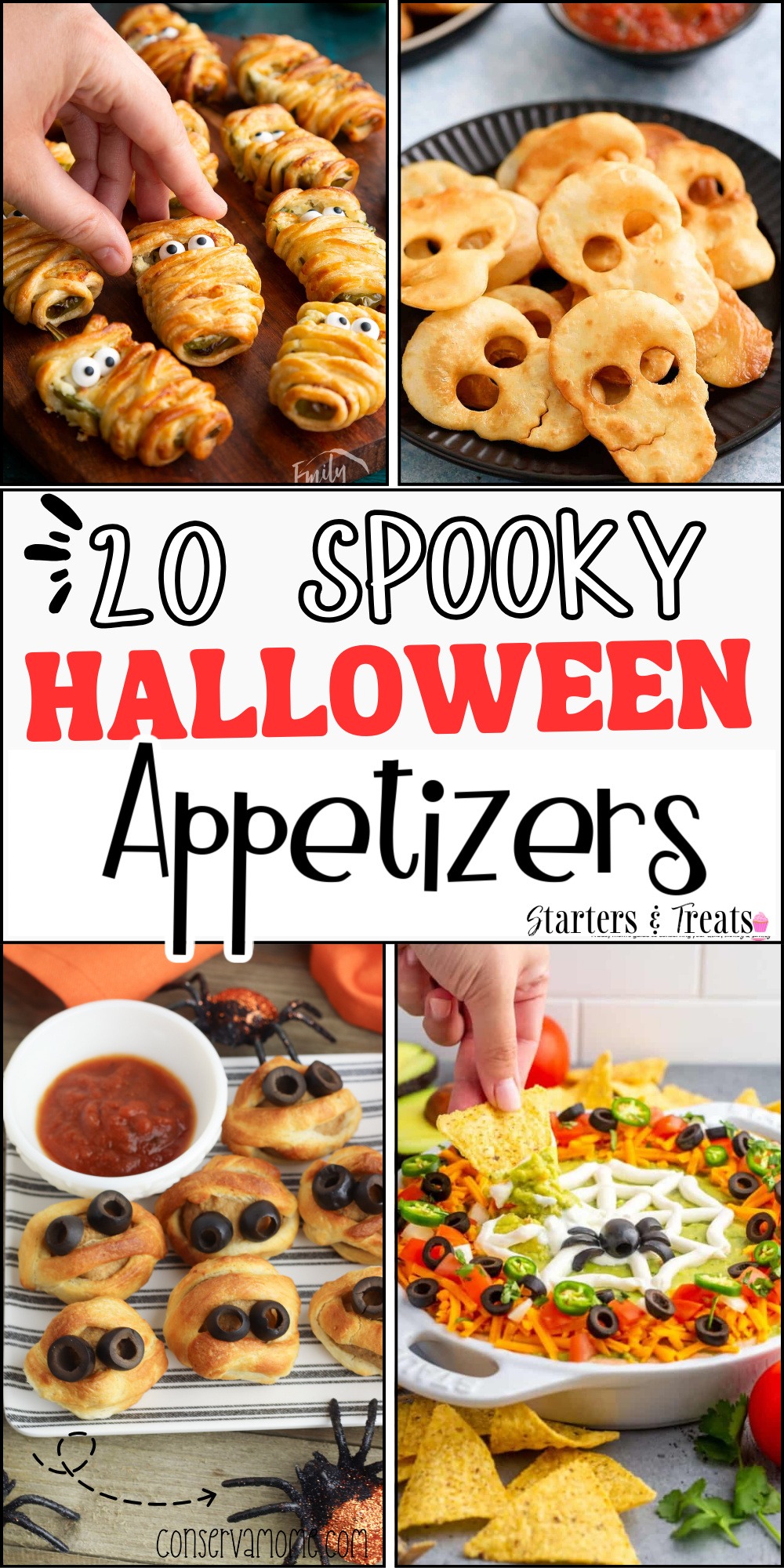 20 Delicious & Fun Halloween appetizers