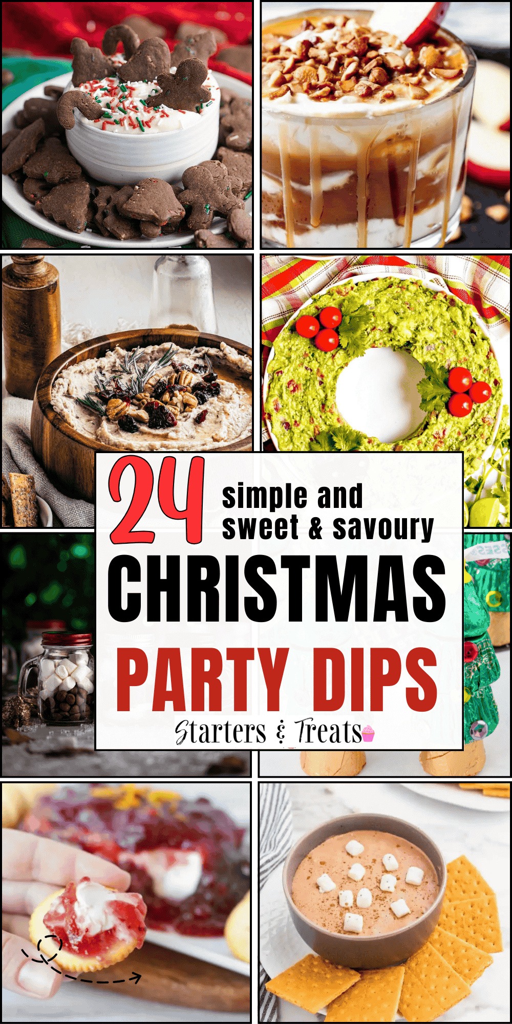 24 simple and delicious Christmas party dips 