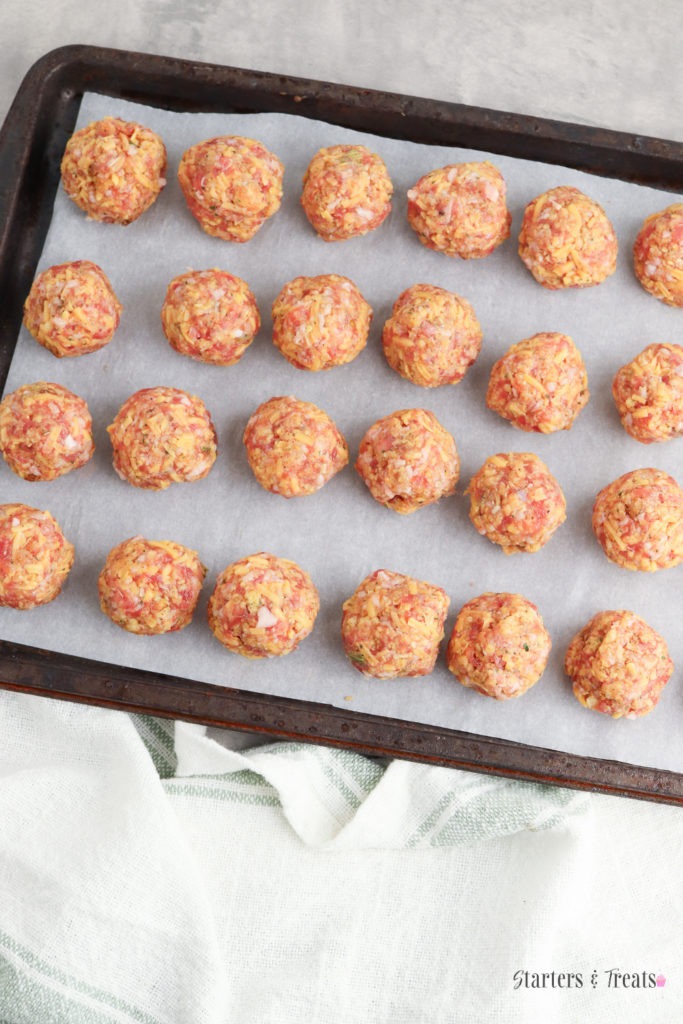 Cornbread Stuffing Sausage Balls