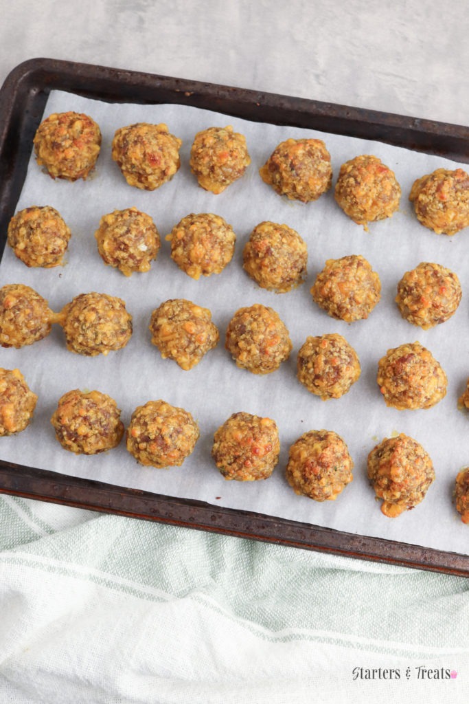 Cornbread Stuffing Sausage Balls