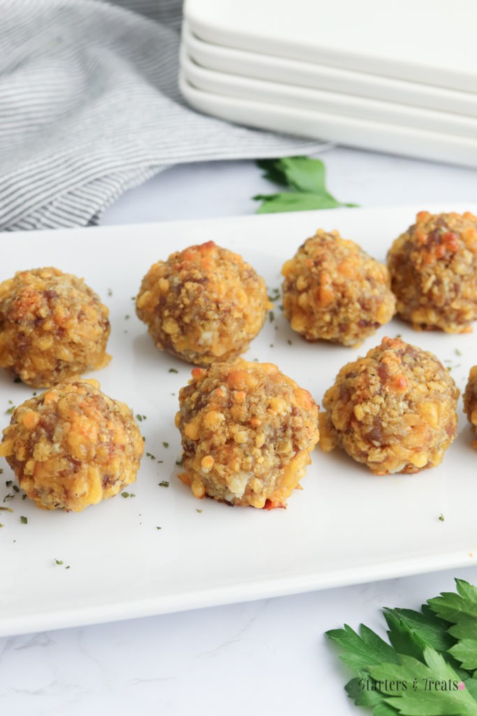 Cornbread Stuffing Sausage Balls