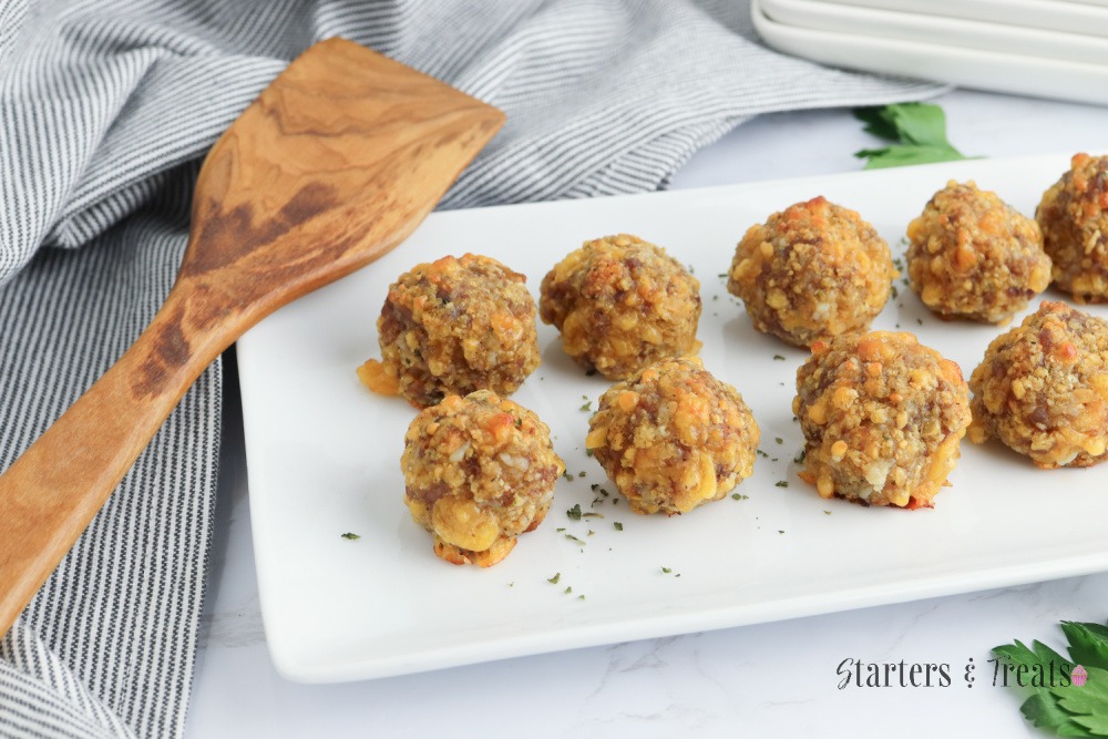 Cornbread Stuffing Sausage Balls 