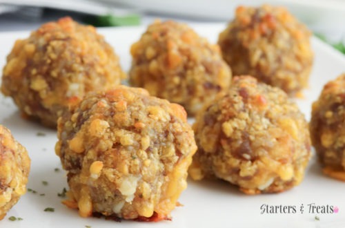 Cornbread Stuffing Sausage Balls