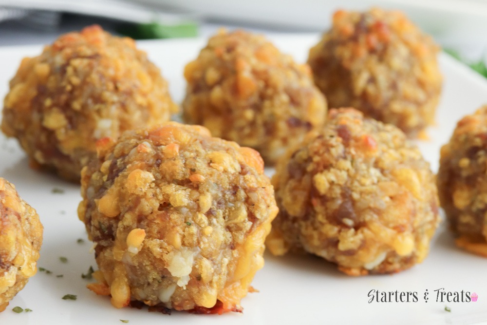 Cornbread Stuffing Sausage Balls