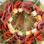wreath charcuterie board