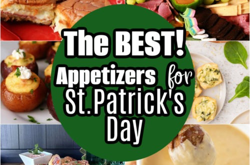 The Best Appetizers for st. Patrick's day Facebook Post