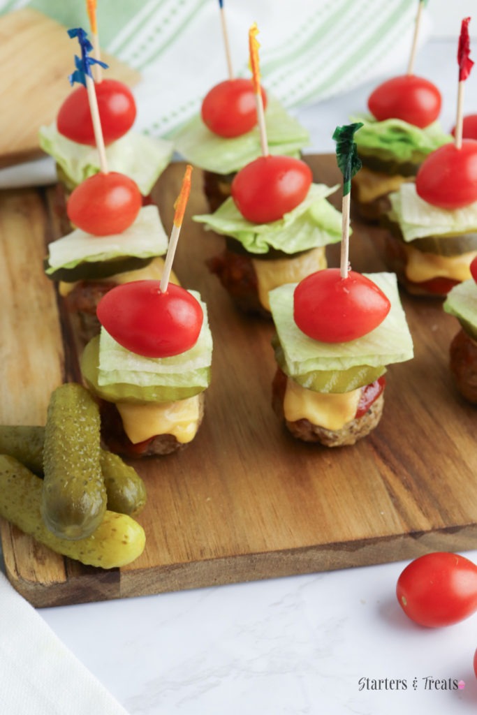cheeseburger bites