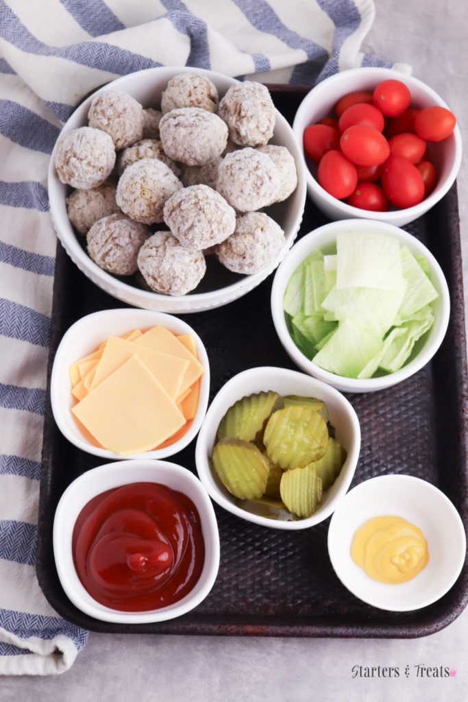 cheeseburger bites
