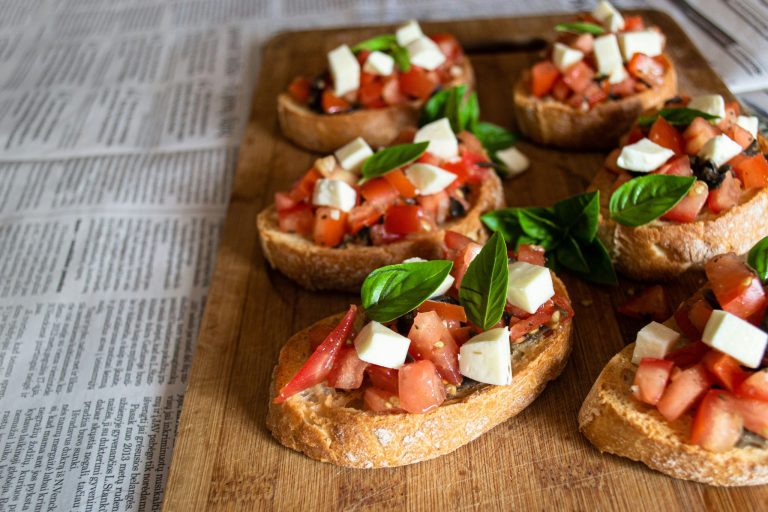 Mozzarella & Tomato Bruschetta