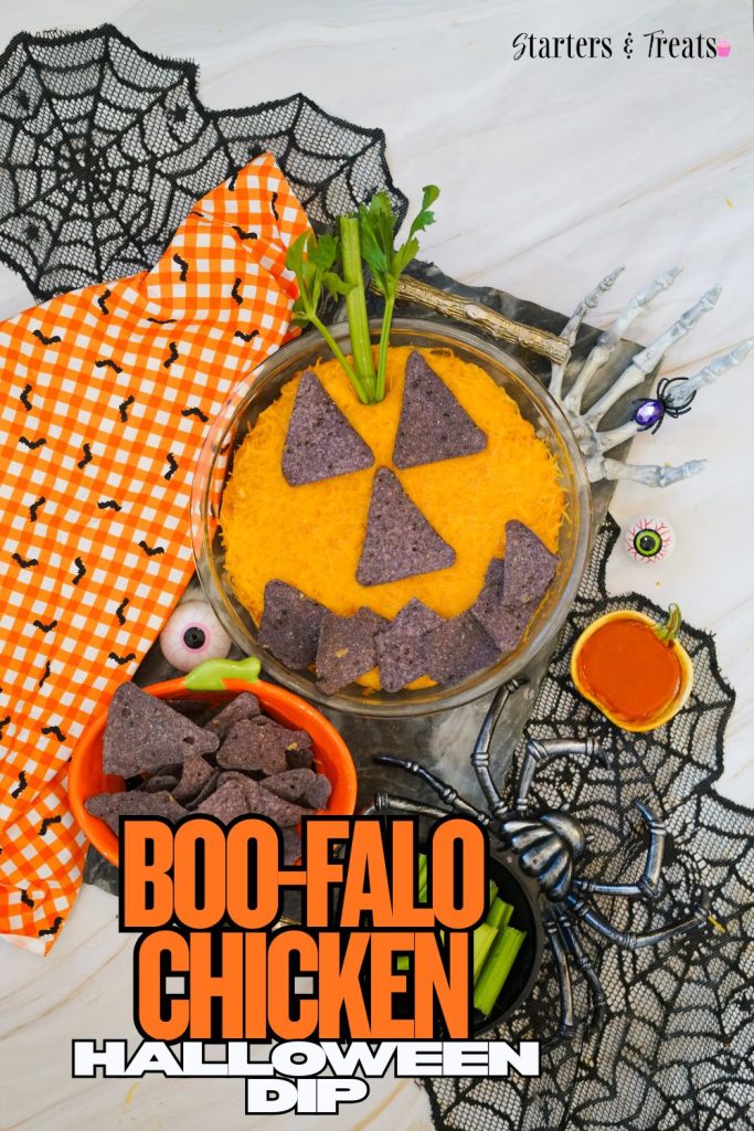 Boo-Falo Chicken Halloween dip