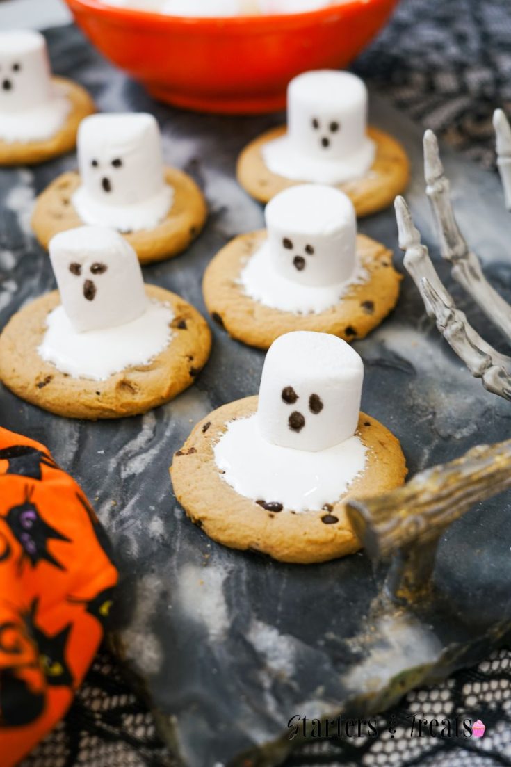 Enjoy a spooky treat! These Ghost Cookies are quick to prepare and perfect for Halloween celebrations with kids.