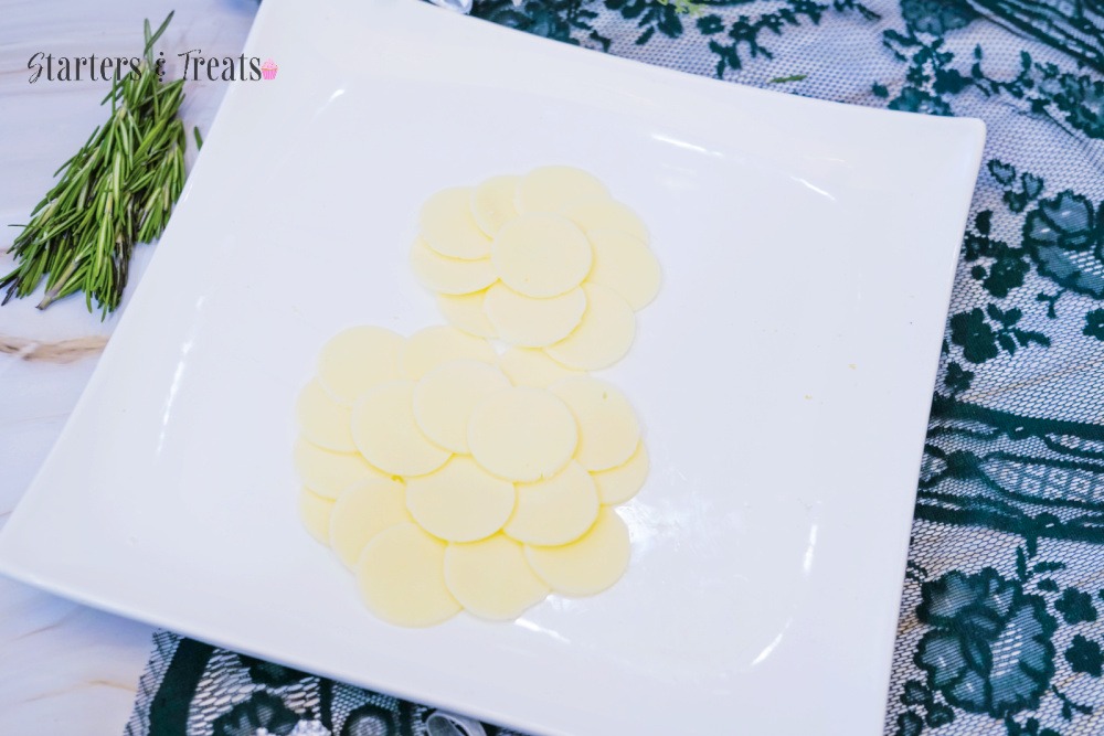 Snowman charcuterie board