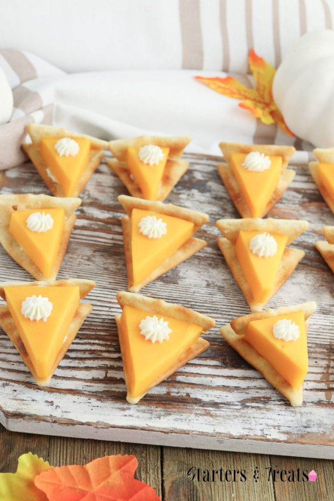 Pumpkin pie cheese crackers